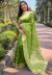 Picture of Appealing Organza Olive Drab Saree