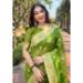 Picture of Appealing Organza Olive Drab Saree