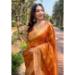 Picture of Wonderful Organza Coral Saree
