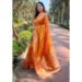 Picture of Wonderful Organza Coral Saree