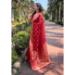 Picture of Fascinating Organza Maroon Saree