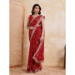 Picture of Delightful Georgette Maroon Saree