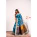 Picture of Taking Cotton Teal Saree