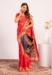 Picture of Classy Cotton Crimson Saree