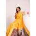 Picture of Lovely Cotton Yellow Saree