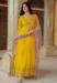 Picture of Ideal Georgette Yellow Readymade Gown