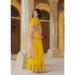 Picture of Ideal Georgette Yellow Readymade Gown