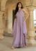 Picture of Appealing Georgette Rosy Brown Readymade Gown