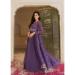 Picture of Resplendent Georgette Purple Readymade Gown