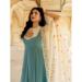 Picture of Fascinating Georgette Cadet Blue Readymade Gown