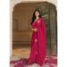 Picture of Fine Georgette Light Coral Readymade Gown