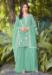Picture of Fascinating Georgette Cadet Blue Readymade Salwar Kameez