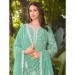 Picture of Fascinating Georgette Cadet Blue Readymade Salwar Kameez