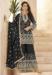 Picture of Superb Georgette Black Straight Cut Salwar Kameez