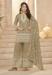 Picture of Georgette Burly Wood Straight Cut Salwar Kameez