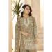 Picture of Georgette Burly Wood Straight Cut Salwar Kameez
