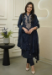 Picture of Amazing Silk Dark Slate Grey Readymade Salwar Kameez