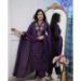 Picture of Appealing Silk Dark Slate Grey Readymade Salwar Kameez