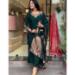 Picture of Admirable Cotton Sea Green Readymade Salwar Kameez