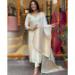 Picture of Shapely Cotton Beige Readymade Salwar Kameez