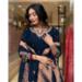 Picture of Beautiful Cotton Midnight Blue Readymade Salwar Kameez