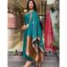 Picture of Marvelous Cotton Sea Green Readymade Salwar Kameez