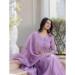 Picture of Rayon Light Steel Blue Readymade Salwar Kameez