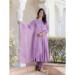 Picture of Rayon Light Steel Blue Readymade Salwar Kameez