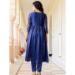Picture of Rayon Dark Slate Blue Readymade Salwar Kameez