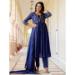 Picture of Rayon Dark Slate Blue Readymade Salwar Kameez