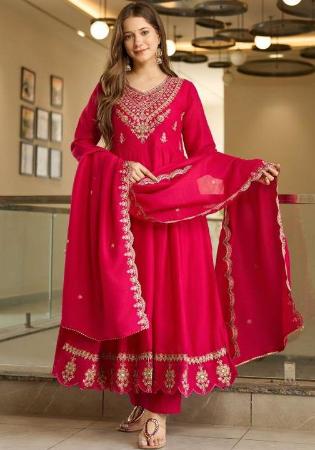 Picture of Taking Rayon Pink Readymade Salwar Kameez