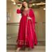 Picture of Taking Rayon Pink Readymade Salwar Kameez