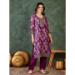 Picture of Exquisite Rayon Saddle Brown Readymade Salwar Kameez