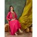 Picture of Delightful Rayon Crimson Readymade Salwar Kameez