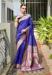 Picture of Wonderful Silk Midnight Blue Saree