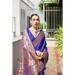 Picture of Wonderful Silk Midnight Blue Saree