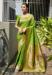Picture of Charming Silk Olive Drab Saree