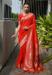 Picture of Nice Silk Orange Saree
