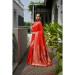 Picture of Nice Silk Orange Saree