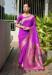 Picture of Ideal Silk Dark Orchid Saree