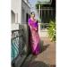 Picture of Ideal Silk Dark Orchid Saree