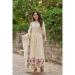 Picture of Beautiful Silk Tan Readymade Salwar Kameez