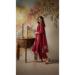 Picture of Lovely Silk Maroon Readymade Salwar Kameez