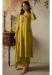 Picture of Sightly Silk Olive Readymade Salwar Kameez
