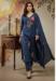 Picture of Appealing Silk Slate Grey Readymade Salwar Kameez