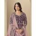 Picture of Grand Chiffon Brown Anarkali Salwar Kameez