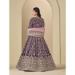 Picture of Grand Chiffon Brown Anarkali Salwar Kameez