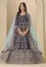 Picture of Gorgeous Chiffon Dim Gray Anarkali Salwar Kameez