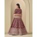Picture of Wonderful Chiffon Maroon Anarkali Salwar Kameez