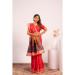 Picture of Comely Silk Tomato Saree